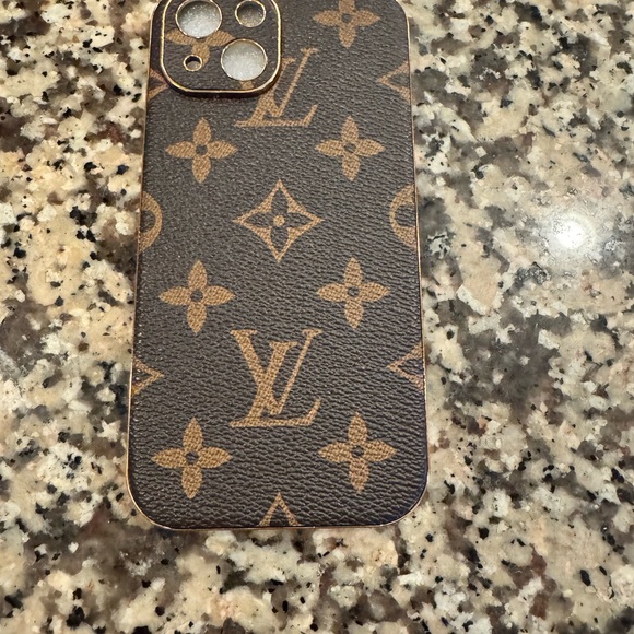 Luxury Brown Designer Phone Case - Picture 1 of 2